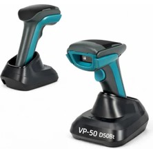 Vp-50 Bt 2d Wireless Bluetooth El Tipi Barkod Okuyucu
