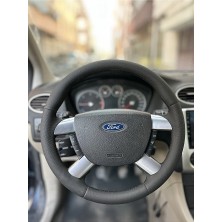 Stilix Garage Ford Focus 2.5 Araca Özel Direksiyon Kılıfı (Orjinal Derisi Sökülüp Yapılması Gerekiyor)