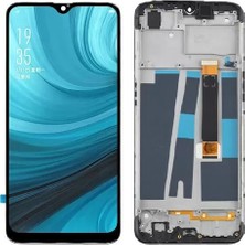 Mabelme Store A5S LCD Ekran Dokunmatik Çıtalı O(Siyah)