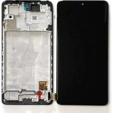 Mabelme Store Redmi Note 10 4g LCD Ekran Dokunmatik Çıtalı Siyah