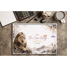 Express Planlayıcı 2027 Takvimli 53 Haftalık Planlayıcı A4 Yatay - The Lion King