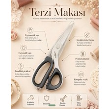 Ayb Tekstil 7205 Plastik Saplı Terzi Makası