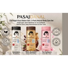 pasajdanal Kojic Acid Secret White Body Oil 3'lü Set – Glow + Cocoa Radiant + Vitamin B3 200 ml