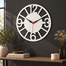 ReklamX 🕐 Dekoratif Mdf Duvar Saati – 30X30 cm