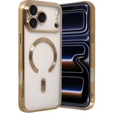 Mabelme Store Apple Iphone 17 Pro Kross Magneticsafe Kapak - Gold