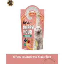 SBN - Store Reflex Happy Hour Sterilised Chicken Kısırlaştırılmış Kediler Için Tavuklu Ödül Maması 60 gr