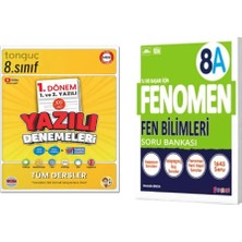 Tonguç Akademi 8. Sınıf Yazılı Denemeleri 1. Dönem 1 ve 2. Yazılı ve Fenomen Okul Yayınları 8. Sınıf Fen Bilimleri A Fenomen Soru Bankası