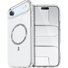 Mabelme Store Apple Iphone 17 Air Live Diamond Magsafe Kapak - Şeffaf