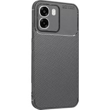 Mabelme Store Oppo Oppo A6T 5g Auto Focus Karbon Kapak - Gri