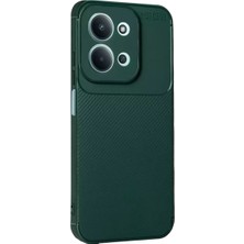 Mabelme Store Xiaomi Redmi 15C 5g Auto Focus Karbon Kapak - Koyu Yeşil