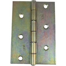 Şen Yaprak Menteşe Çinko | 5 cm | Sarı Renk | 1,5X55X55 mm | 10 Adet