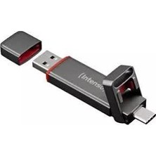 Intenso UX100 Harici SSD Stick Usb-C ve Usb-A Ile, Çift Bağlantı, 250 GB