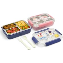Kubi Home 3 Bölmeli Termal Beslenme Kutusu