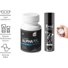 Mabelme Store Alpha Rx+ Ultimate Erkeklere Özel 30'lu + Erkeklere Özel Sprey 20 ml