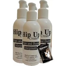Mabelme Store Süper Hip Up 3 Adet Adet Krem 120 ml + 1 Adet Jel Hediye