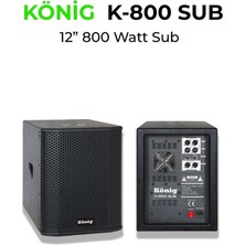 König K-800 Sub 12'' 800W Aktif Bass