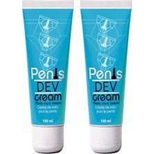 Mabelme Store Penisdev Cream 2 Adet Erkekere Özel Günlükpenisbakım Masaj Kremi 100 ml