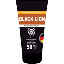 Mabelme Store Black Lion Men Booster Cream Erkek Için Sertleştiricili Kremi 50 ml