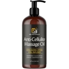 Mabelme Store M3 Naturals Aaimox  Kolajen ve Kök Hücre Içeren Anti Selülit Masaj Yağı-Anti Cellulite Massage Oil