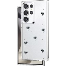 Mabelme Store Samsung Galaxy S25 Ultra Fiyonk Desenli Kapak - Desen 1