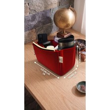 Marjinal W Club Tek Suluklu  Canta Icın  Duzenleyıcı  Kırmızı Renk  28 x 15 X 12  Olculu  (Uzunluk  X yukseklık  x  Genıslık )