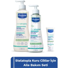 Mustela Stelatopia Kuru Ciltler Için Aile Bakım Seti