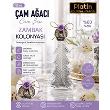 Platin Kolonyaları 350 Ml. Çam Ağacı Cam Şişe Zambak Kolonyası