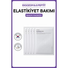 Dr. Pepti Exo Biome Mask Set - Exo Biome 8 Peptit 8 Hyaluronik Asit Idebenon Içeren Nemlendirici ve Sıkılaştırıcı Vegan Kağıt Yüz Maskesi 28 ml x 5 Adet