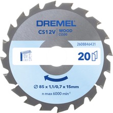 Kryon Blueprint CS12V (CS500) 85MM Ahşap Testere Bıçağı