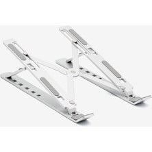 Kryon Laptop Standı Katlanabilir Çok Fonksiyonlu Metal Silver