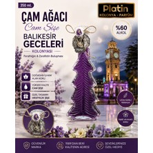 Platin Kolonyaları 350 Ml. Çam Ağacı Cam Şişe Balıkesir Geceleri Kolonyası