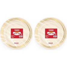 Kryon Karton Tabak, Orta Boy 19 cm 10'lu 2li Paket