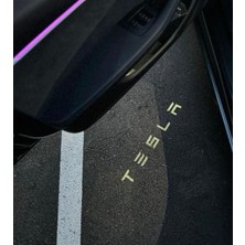 Kryon Tesla Model Y ile Uyumlu Araç Kapısı Hd LED Projektör Işığı (Tesla) - Yüksek Çözünürlük