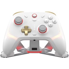 Kryon Cyclone 2 Multiplatform Wireless Controller- Tmr Electromagnetic Joysticks&hall Effect Switch Triggers,6-Axis Gyro Gaming Controller For Switch/pc/ios/android/steam (Phantom White Bundle)