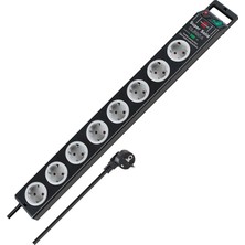 Kryon Super-Solid Surge Protection 13.500 A 8li Priz Siyah