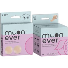 Kryon By Stopever Göğüs Şekillendirici Bant + Silikon Göğüs Ucu Kapatıcı – Ten Rengi, Kendinden Yapışkanlı, Dik Görünüm ve Tam Kapsama Için 2’li Set, 5m Bant + 1 Çift Kapatıcı