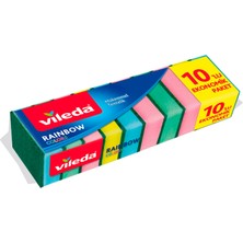 Kryon Ekonomik Bulaşık Süngeri, 10'lu Ekonomik Paket, Rainbow