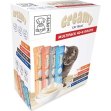 Kryon 4 Lezzet Karışık Kedi Creamy 40+8 Bedelsiz 48X15GR