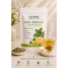 Calmira Nane Limon Çayı 20 Süzen Poşet Çay | Mint & Lemon