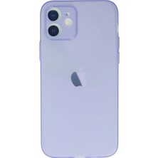 Mabelme Store Apple iPhone 12 Kılıf Puma Silikon - Mor