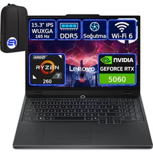 Lenovo Legion 5 83M00064TR-EP11 Ryzen 7 260 Rtx 5060 48GB Ram 1tb SSD 15.3 IPS 165Hz Windows 11 Pro