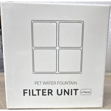Kryon Aqua Flow 4l Akıllı Otomatik Kedi Köpek Su Pınarı Su Çeşmesi Su Şelalesi Için Filtre (6 Adet)