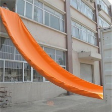 Kryon Yelken Bezinden Yüksek Performanslı Boşaltma Kaydırağı, Dayanıklı Yük Kaydırağı, Yüksek Taşıma Kapasitesi 132 Lbs (2 M x 16 M) Verimli Malzeme Taşıma ve Boşaltma Için