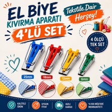 Ayb Tekstil Aksesuar El Biye Kıvırma Aparatı4 Ölçü Kutulu