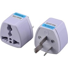 Kryon Seyahat Tipi Universal Çevirici Priz Kompakt Tasarım 250V 10A Duvar Girişi Avustralya, Amerikan Ingiliz Türk Universal Fiş Dönüştürücü Adaptör 1 Adet