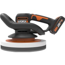 Kryon WX856 20VOLT 2.0AH. Li-Ion 254MM Şarjlı Orbital Polisaj Makinesi