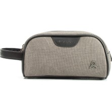 Kryon Suni Deri Organizer El Çantası 21X11,5X6,5 Cm, Tek Fermuarlı Ana Bölme, Yan Taşıma Askılı Mini Çanta