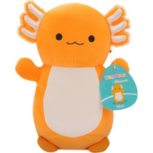 Kryon Hugmees 10 Inç (25 Cm) Nico The Orange Axolotl Peluş Doldurulmuş Hayvan - Yumuşak Yumuşacık Koleksiyon Oyuncak