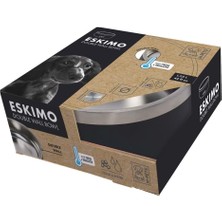 Kryon Eskımo Çift Cidarlı Mama Kabı 1.25L Black
