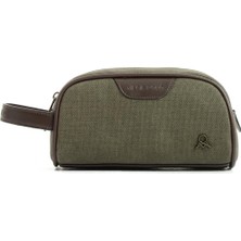 Kryon Suni Deri Organizer El Çantası 21X11,5X6,5 Cm, Tek Fermuarlı Ana Bölme, Yan Taşıma Askılı Mini Çanta